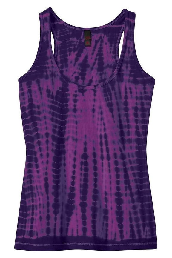 Women's Tie-Dye Racerback Ring Spun Tank Top