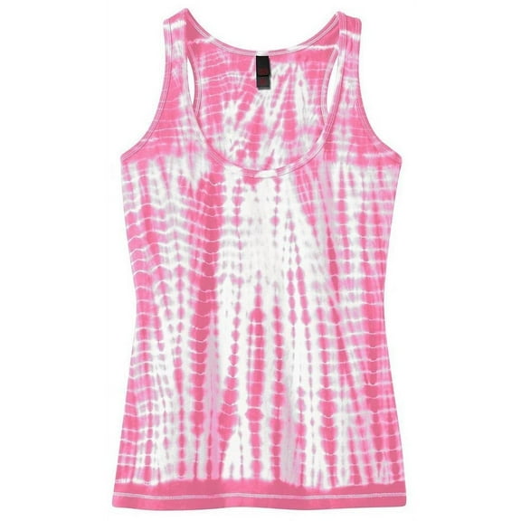 District Women's Tie-Dye Racerback Ring Spun Tank Top