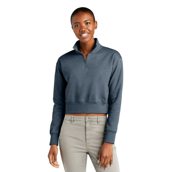 District Women's V.I.T Fleece 1/2-Zip DT6111