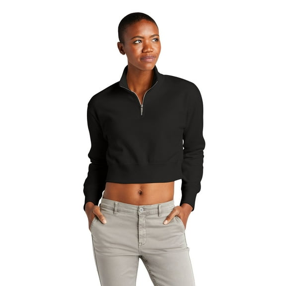 District DT6111 Women's V.I.T. Fleece 1/2 Zip