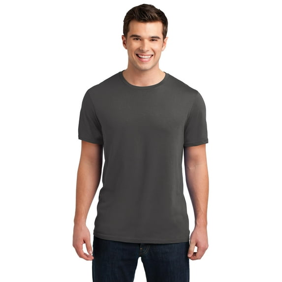 District Young Men's 100-Percent Cotton Short Sleeve Vintage Crewneck T Shirt DT4000