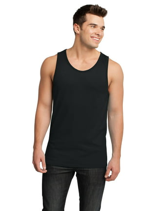 JustBlanks Men's Sleeveless V.I.T. Muscle Tank Top 4.3-ounce 100