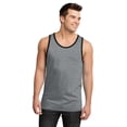 thumbnail image 1 of District - Young Mens Cotton Ringer Tank DT1500, 1 of 1