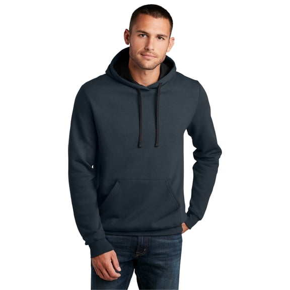 District Young Mens The Concert Fleece Hoodie-XS (New Navy)