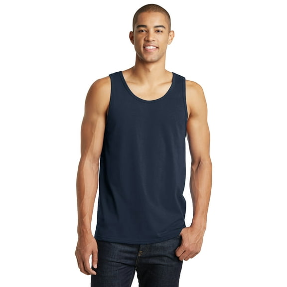 District Young Mens The Concert Tank-2XL (New Navy)