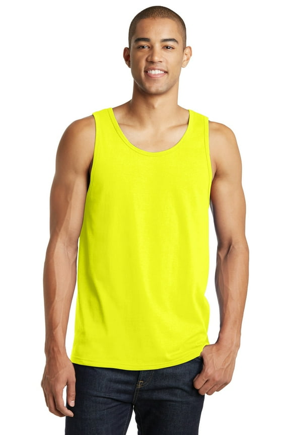 Young Mens The Concert Tank-S (Neon Yellow)