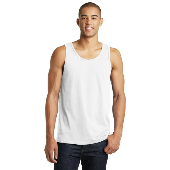 District Young Mens The Concert Tank-S (White)
