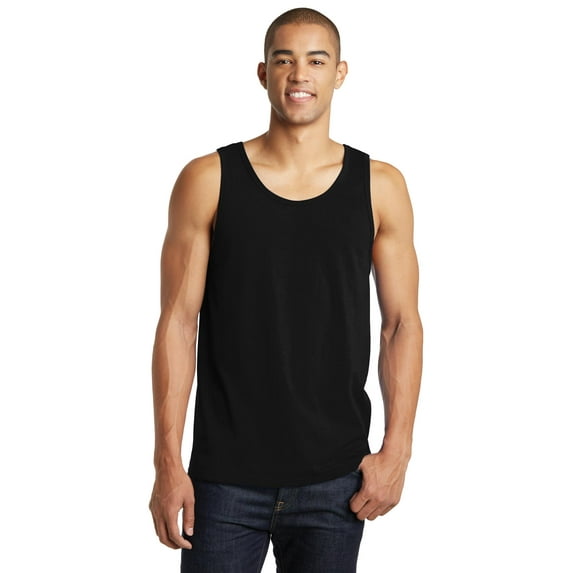 District Young Mens The Concert Tank-XL (Black)