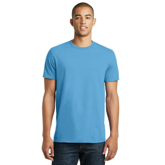 District Young Mens The Concert Tee DT5000-3XL (Aquatic Blue)