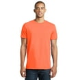 thumbnail image 1 of District Young Mens The Concert Tee DT5000-L (Neon Orange), 1 of 2