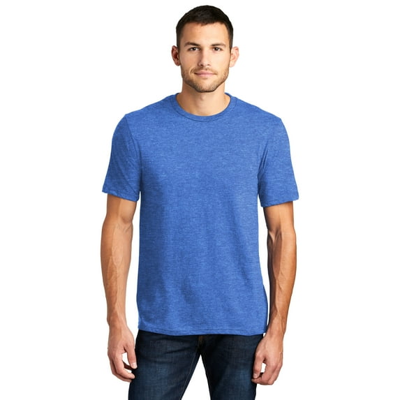 District Young Mens Very Important Tee-4XL (Heathered Royal)