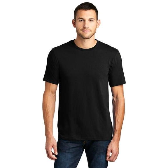 District Young Mens Very Important Tee-L (Black)