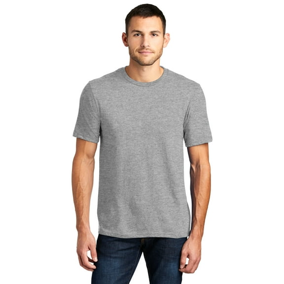 District Young Mens Very Important Tee-M (Light Heather Grey)