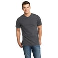 thumbnail image 1 of District Young Mens Very Important Tee V Neck-L (Heathered Charcoal), 1 of 6