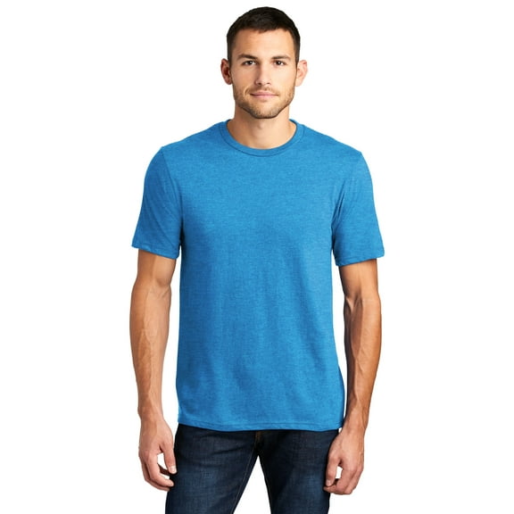 District Young Mens Very Important Tee-XL (Heathered Bright Turquoise)