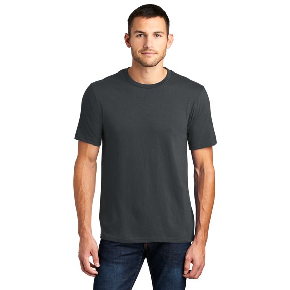 District Young Mens Very Important Tee-XS (Charcoal)