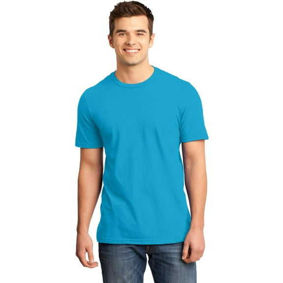 District Young Mens Very Important Tee-XS (Light Turquoise)