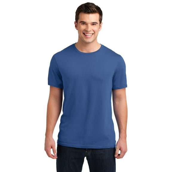 District Young Mens Vintage Wash Crew Tee-XL (Maritime Blue)