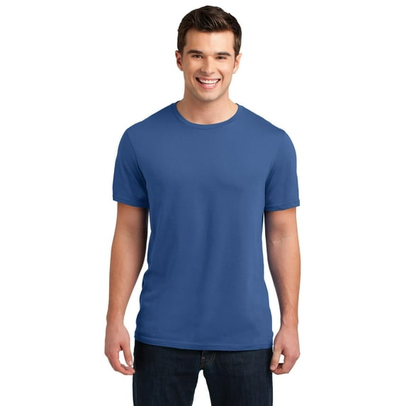District Young Mens Vintage Wash Crew Tee-XS (Maritime Blue)