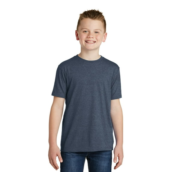District Youth Very Important Tee Dt6000y - Heathered Navy - S