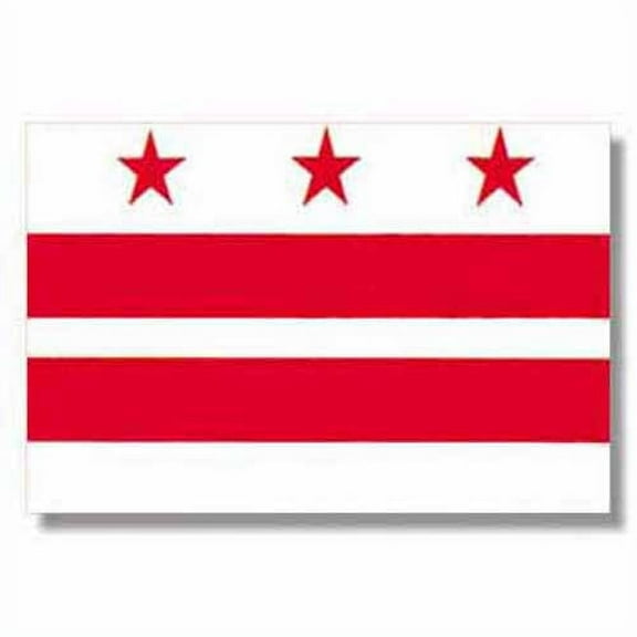 District of Columbia Flag, 4' x 6', Nylon SolarGuard Nyl-Glo, Model# Model# 146470