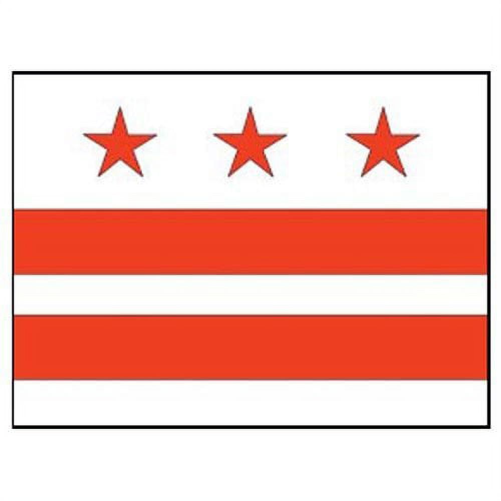 District of Columbia - Washington D.C. Flag 3x5ft Nylon - Walmart.com