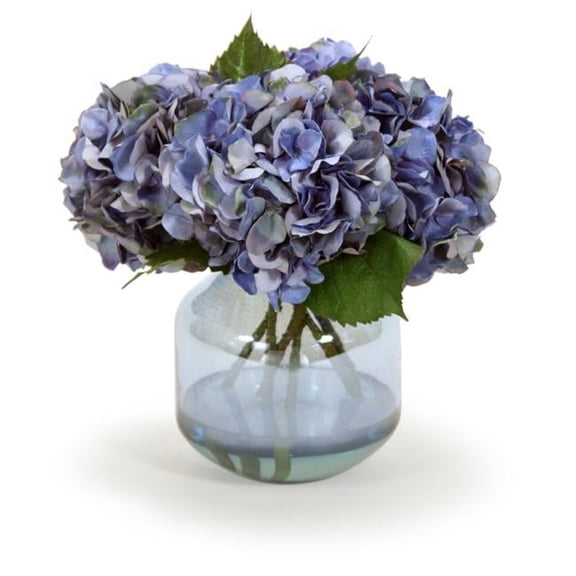 Disttive Designs 17231 Unisex Hydrangeas in Blue Vase
