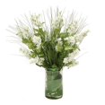 thumbnail image 1 of Disttive Designs 17284 Unisex White Lilacs & Grass in Glass, 1 of 1