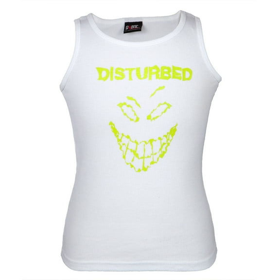 Disturbed - Glow Face Tank Top