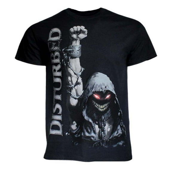Disturbed Men's Up Yer Fist T-Shirt Black XL
