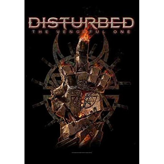 Disturbed The Vengeful One Fabric Poster 30" x 40"