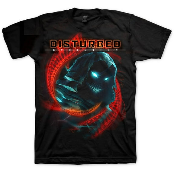 Disturbed Unisex T-Shirt DNA Swirl (Large)