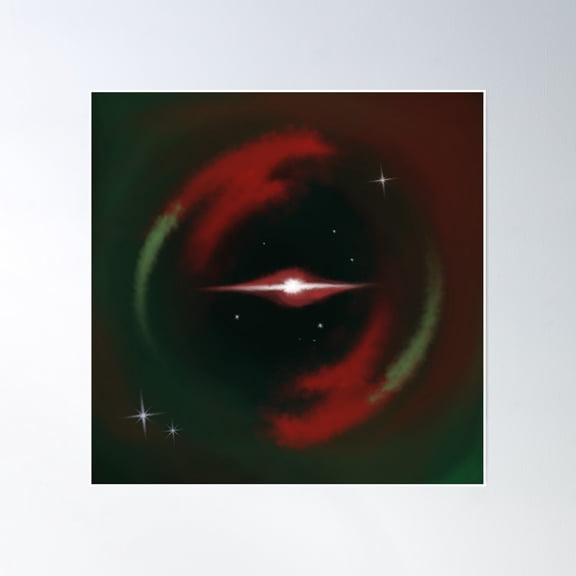 Disturber Nebula Poster Wall Art, Modern Wall Decor, 8x12 UNFRAMED