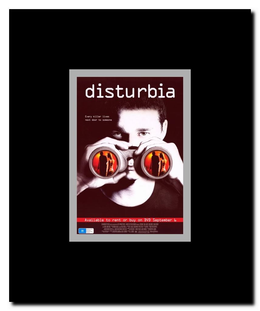 Disturbia Framed Movie Poster