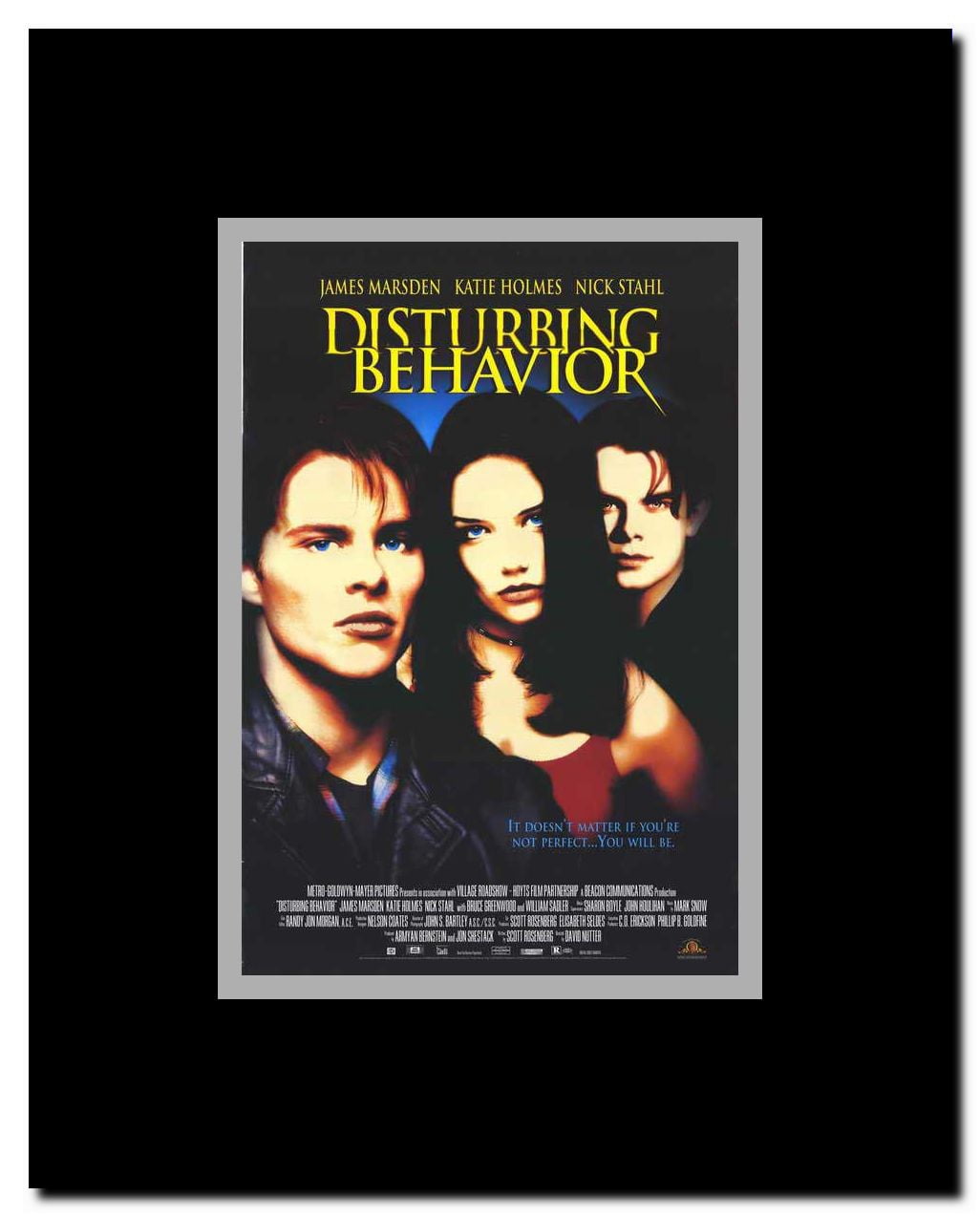 Disturbing Behavior Framed Movie Poster