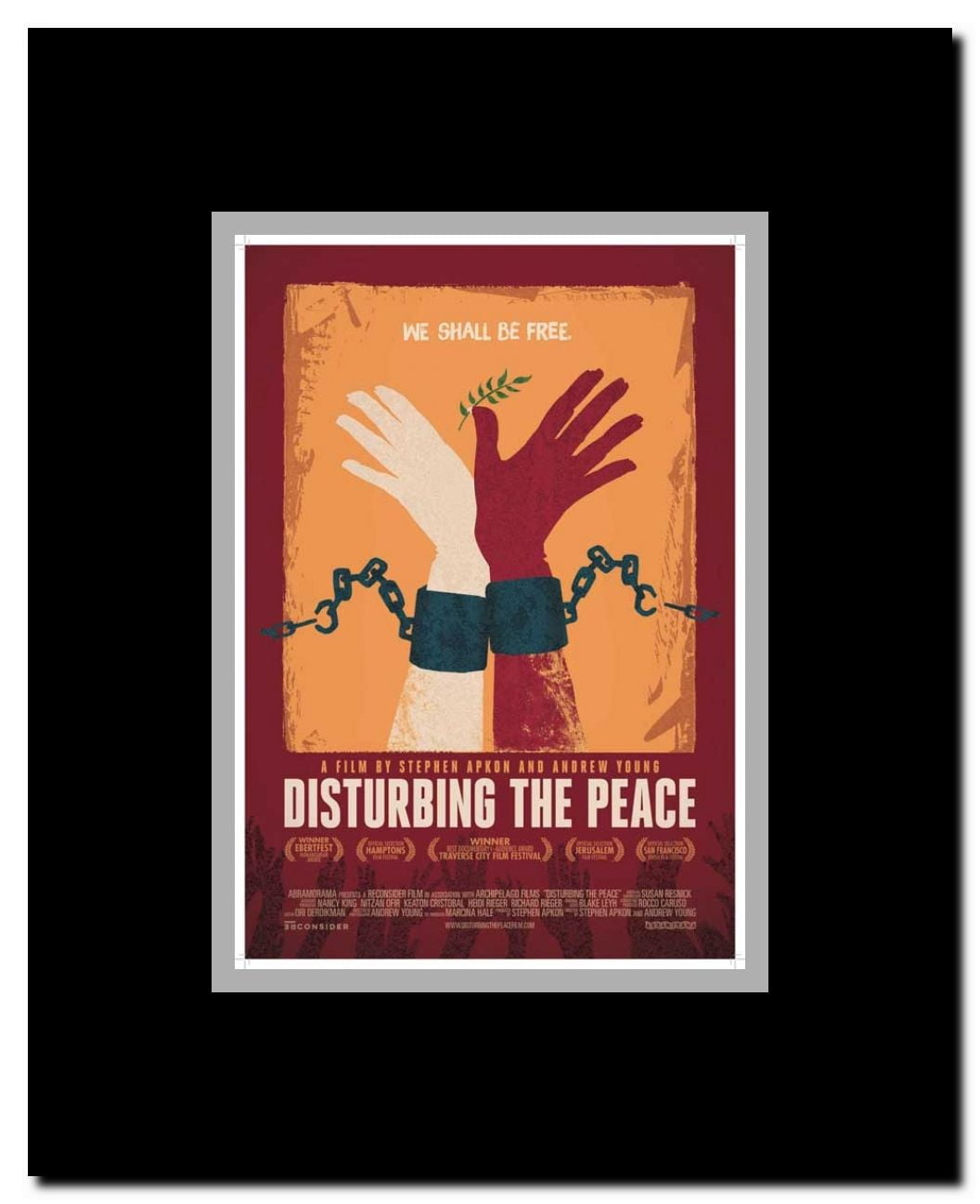 Disturbing the Peace Framed Movie Poster