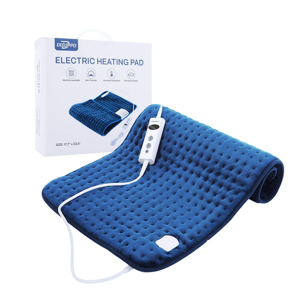 Disuppo Electric Heating Pad for Pain Relief, 18"×33.5" Extra Large