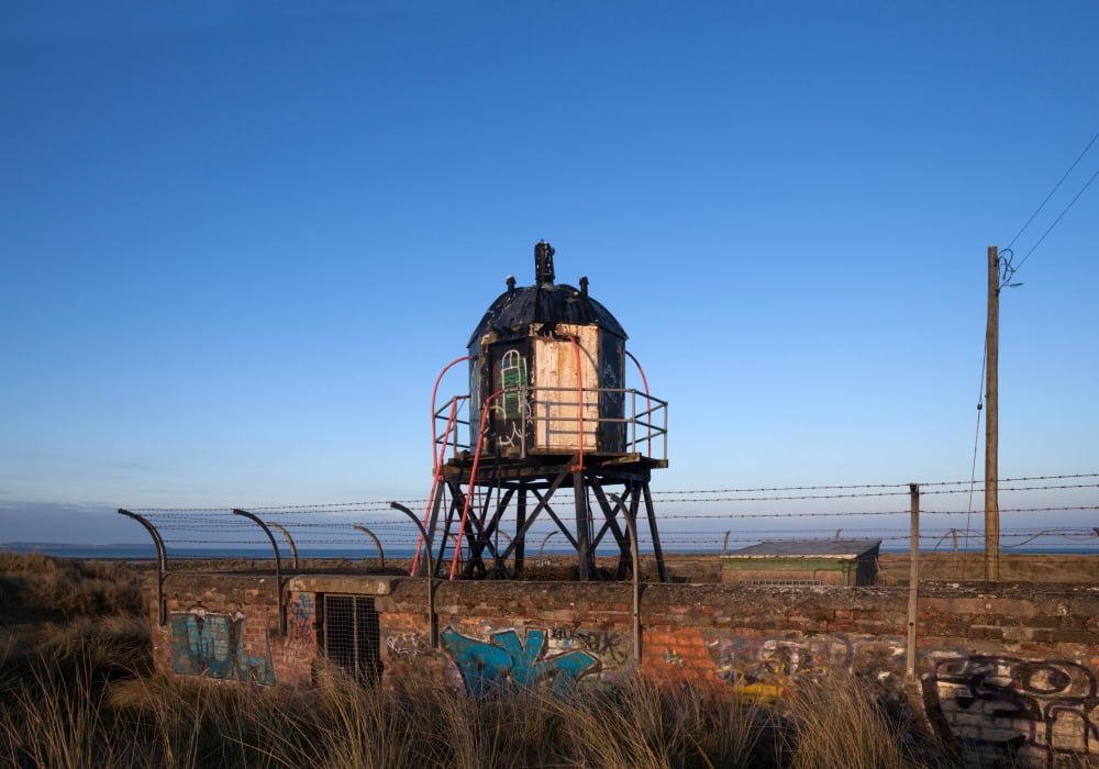 Disused Lighthouse Mornington County Meath Ireland Canvas Art - Panoramic Images (12 x 36)