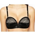 thumbnail image 1 of Dita Von Teese Her Sexellency Overwire Bra D51930, Black,32A, 1 of 1