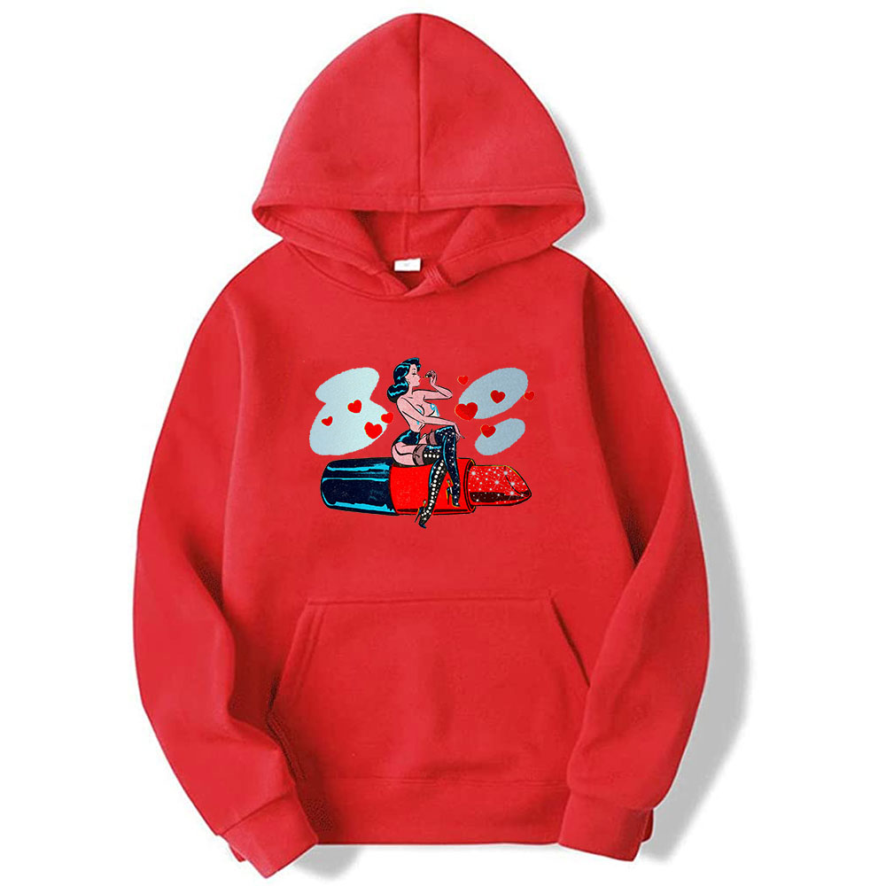 Dita Von Teese Lipstick Merch Hoodie Sweatshirt New Logo Women/Men