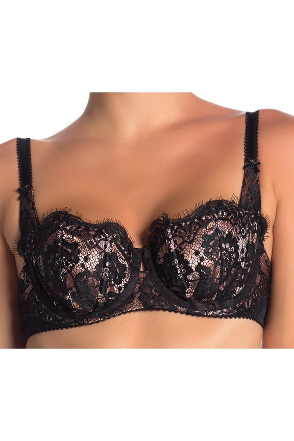 Marlene Soft Cup Bra D51456, Black/Vintage Pink,34C
