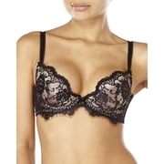 Dita Von Teese Marlene Underwire Bra D50456, Black/Vintage Pink,32A