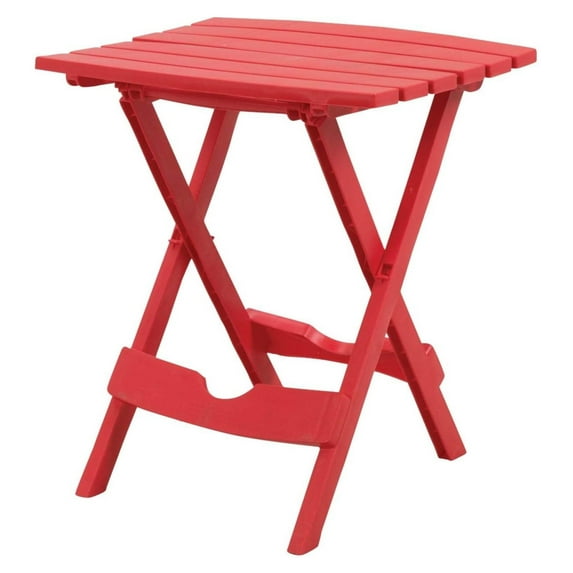 Ditangy Manufacturing Quik-Fold Side Table in Cherry Red