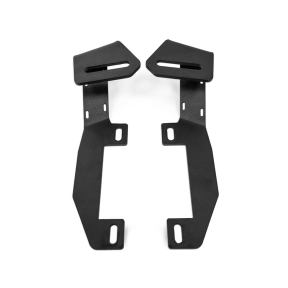 Ditch Light Brackets for 2022-2024 Chevy Silverado & GMC 1500 Models | Mounts up to 6" LED Light Pods | Hammer Black Powder Coat Finish | Low Profile & Out of Sightlines | Made in The USA