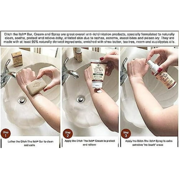 Ditch The Itch Bar Soap - 6 Pack