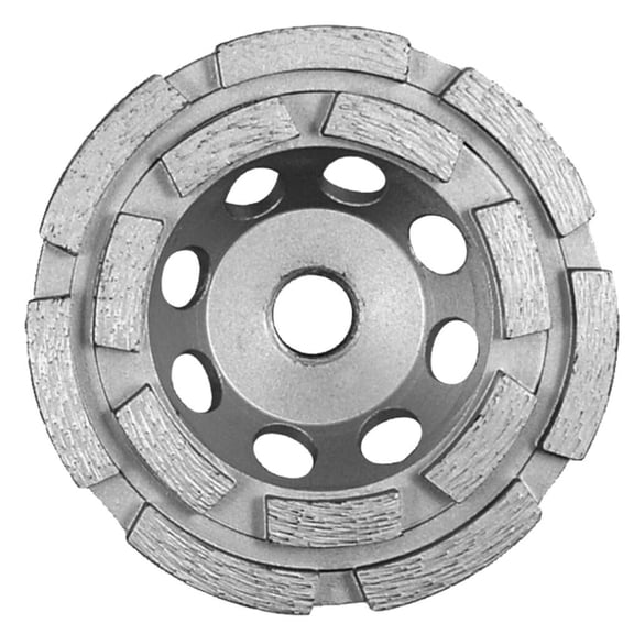 Diteq Cd14 4 Inch Double Row Segmented Rim Diamond Cup Wheel For Concrete And Masonry