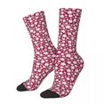 thumbnail image 1 of Ditsy Floral Socks White Flowers Print Trendy Stockings Women Men Soft Breathable Outdoor, 1 of 7