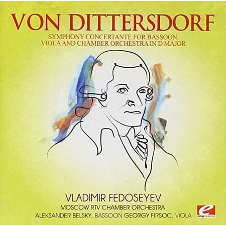 Dittersdorf - Symphony Concertante Bassoon Viola & Chamber Orch - Music & Performance - CD