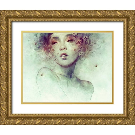 Dittman, Anna 32x26 Gold Ornate Wood Framed with Double Matting Museum Art Print Titled - Swarm