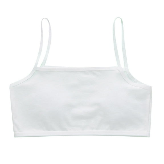 Diufon Bras for Girls Cotton Seamless Comfortable Full Coverage Everyday Sleep Bra Casual Breathable Wrap Bra